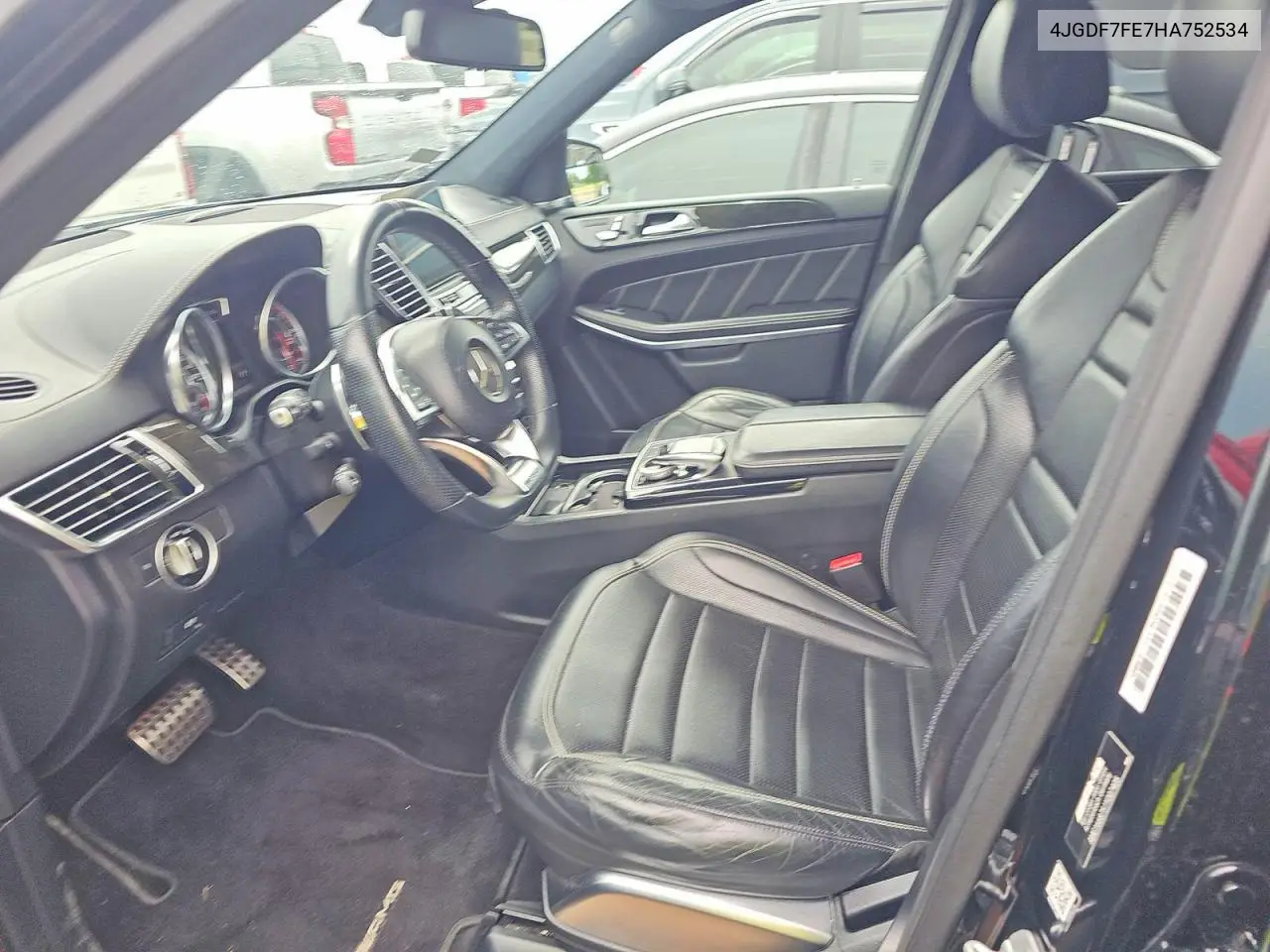 2017 Mercedes-Benz Gls 63 Amg 4Matic VIN: 4JGDF7FE7HA752534 Lot: 59662626