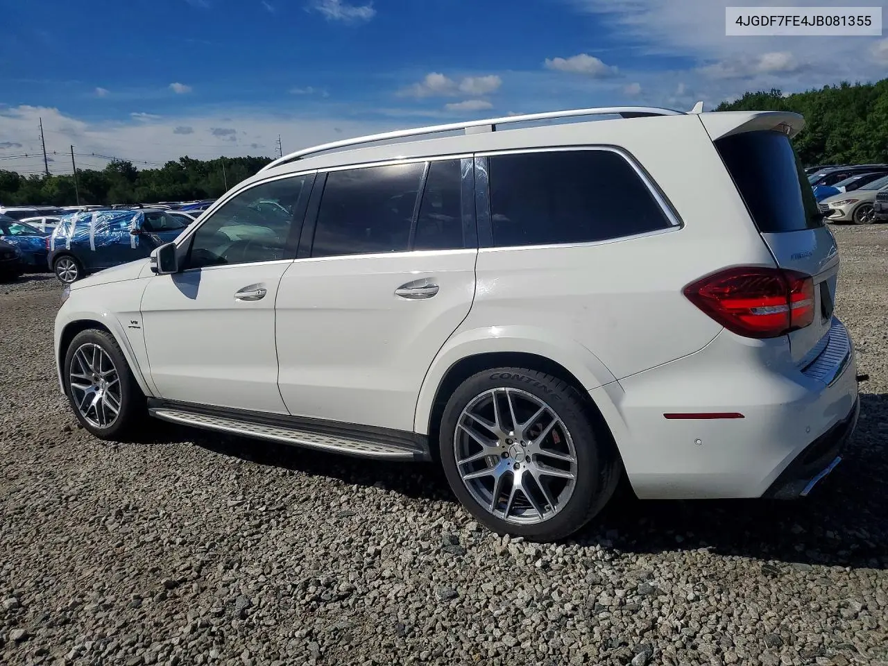 2018 Mercedes-Benz Gls 63 Amg 4Matic VIN: 4JGDF7FE4JB081355 Lot: 58074606