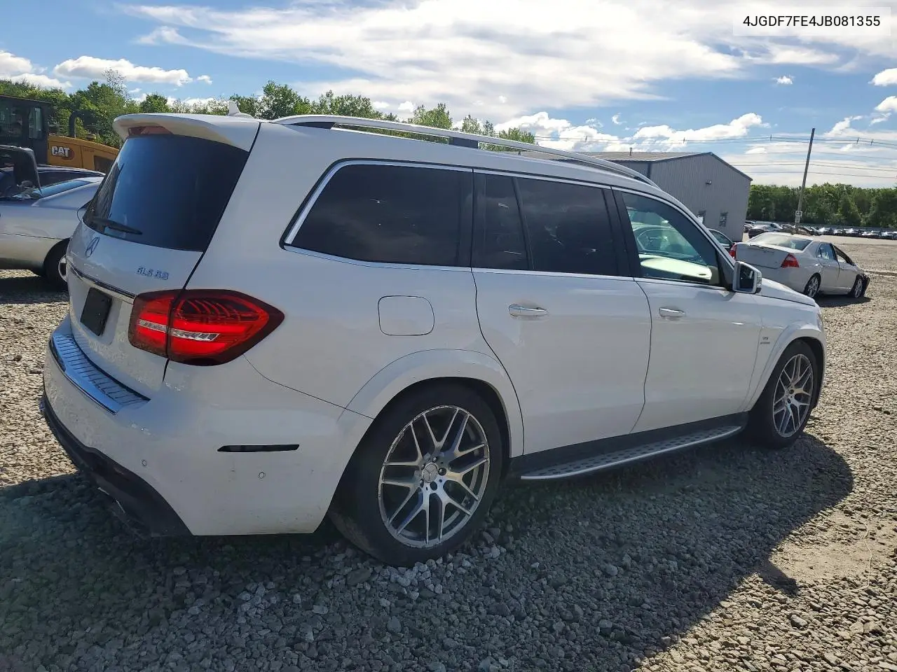 2018 Mercedes-Benz Gls 63 Amg 4Matic VIN: 4JGDF7FE4JB081355 Lot: 58074606
