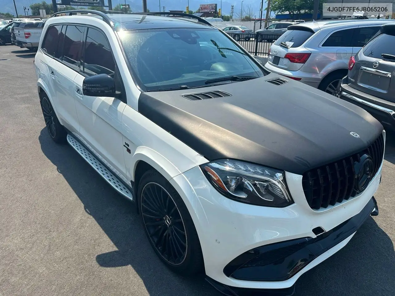 2018 Mercedes-Benz Gls 63 Amg 4Matic VIN: 4JGDF7FE6JB065206 Lot: 58151336