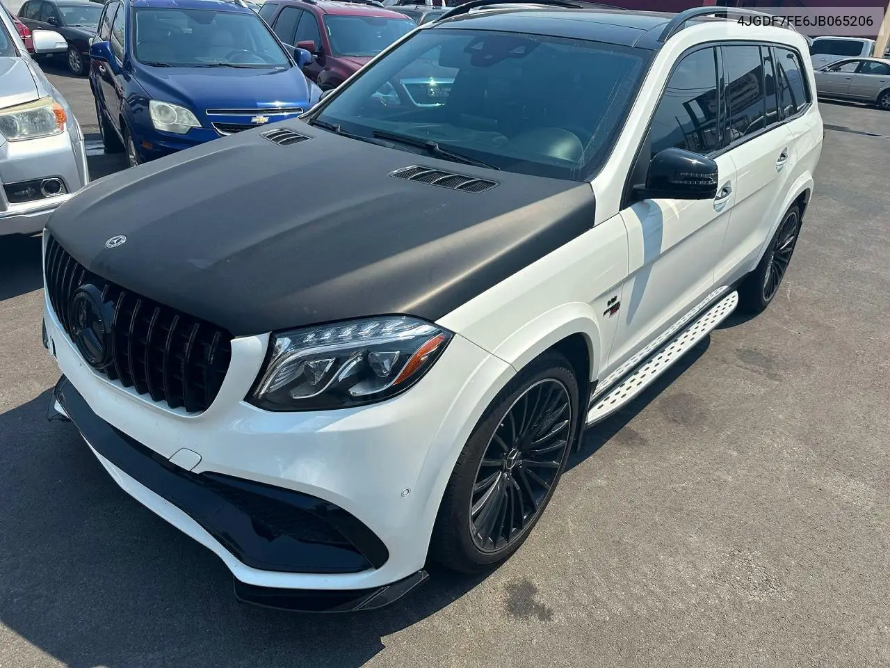 2018 Mercedes-Benz Gls 63 Amg 4Matic VIN: 4JGDF7FE6JB065206 Lot: 58151336