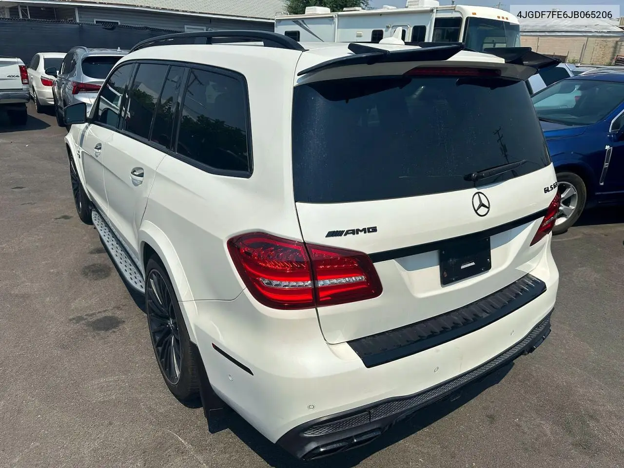 2018 Mercedes-Benz Gls 63 Amg 4Matic VIN: 4JGDF7FE6JB065206 Lot: 58151336