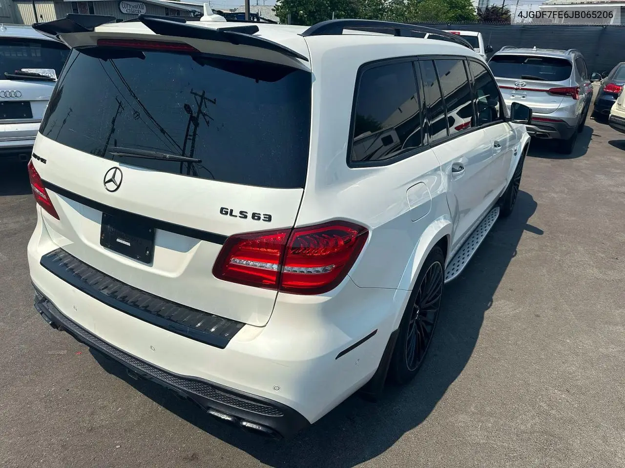 2018 Mercedes-Benz Gls 63 Amg 4Matic VIN: 4JGDF7FE6JB065206 Lot: 58151336