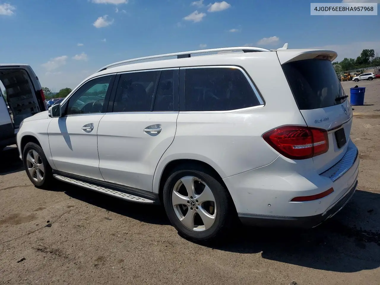 2017 Mercedes-Benz Gls 450 4Matic VIN: 4JGDF6EE8HA957968 Lot: 51920566