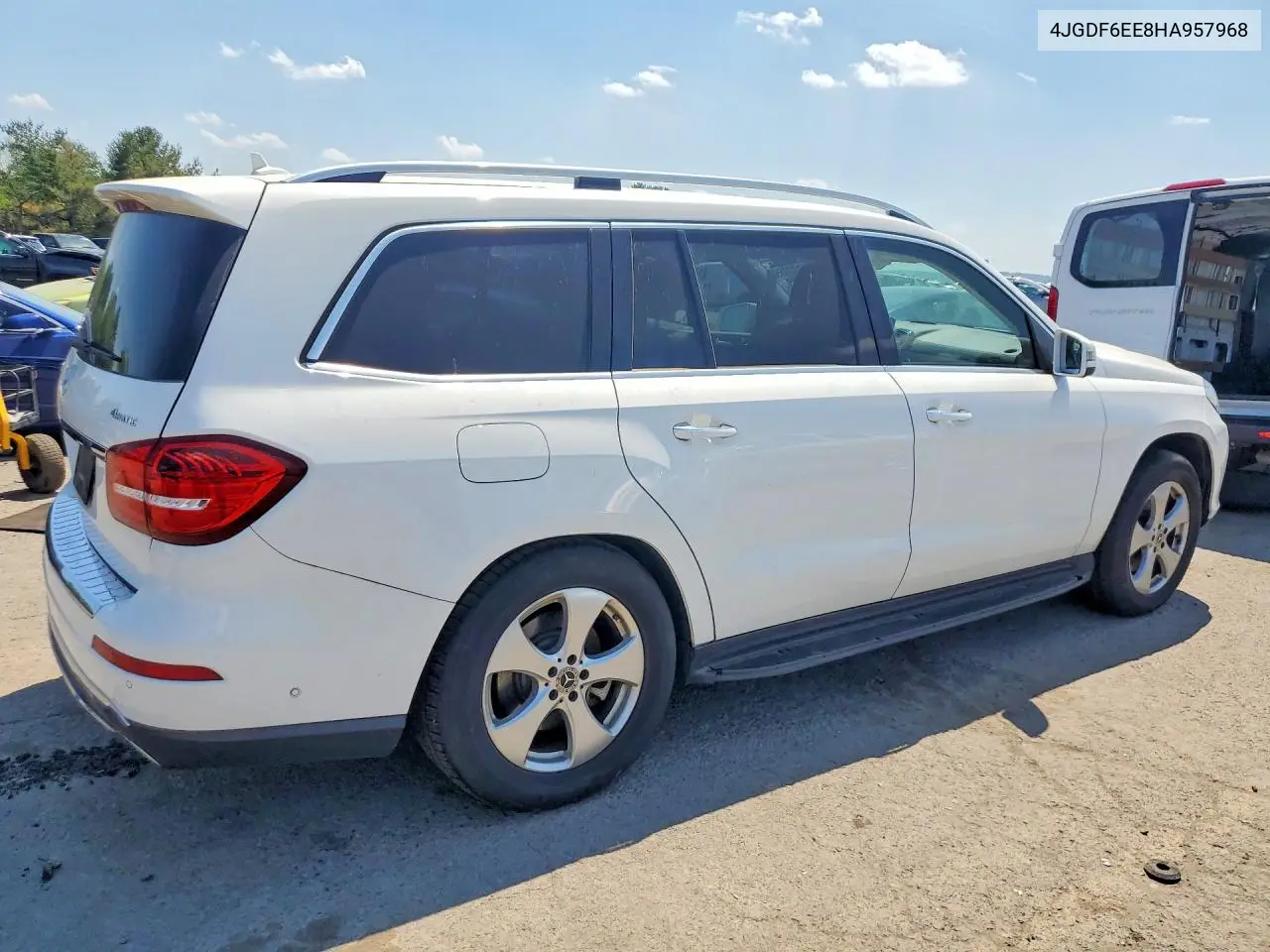 2017 Mercedes-Benz Gls 450 4Matic VIN: 4JGDF6EE8HA957968 Lot: 51920566
