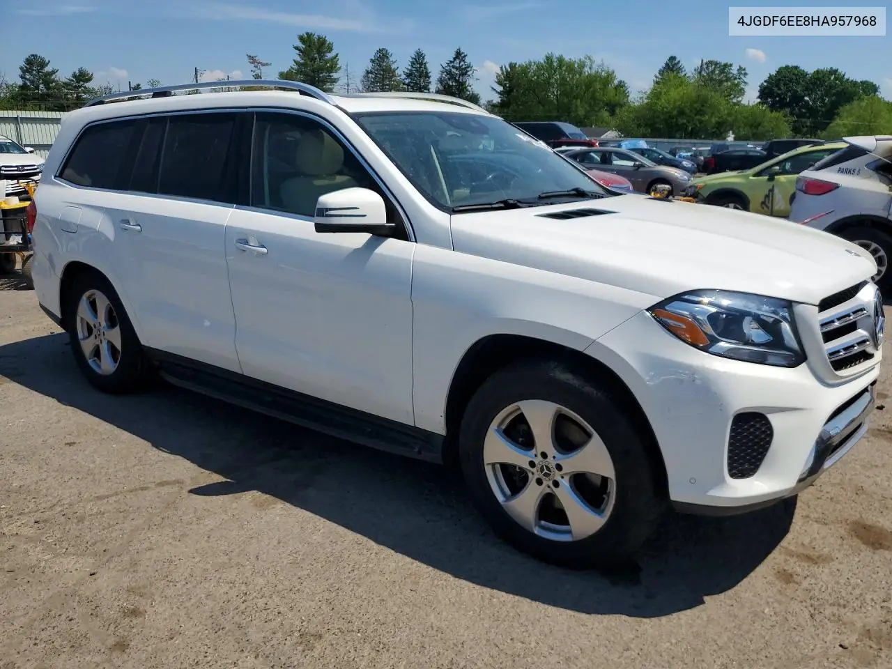 2017 Mercedes-Benz Gls 450 4Matic VIN: 4JGDF6EE8HA957968 Lot: 51920566