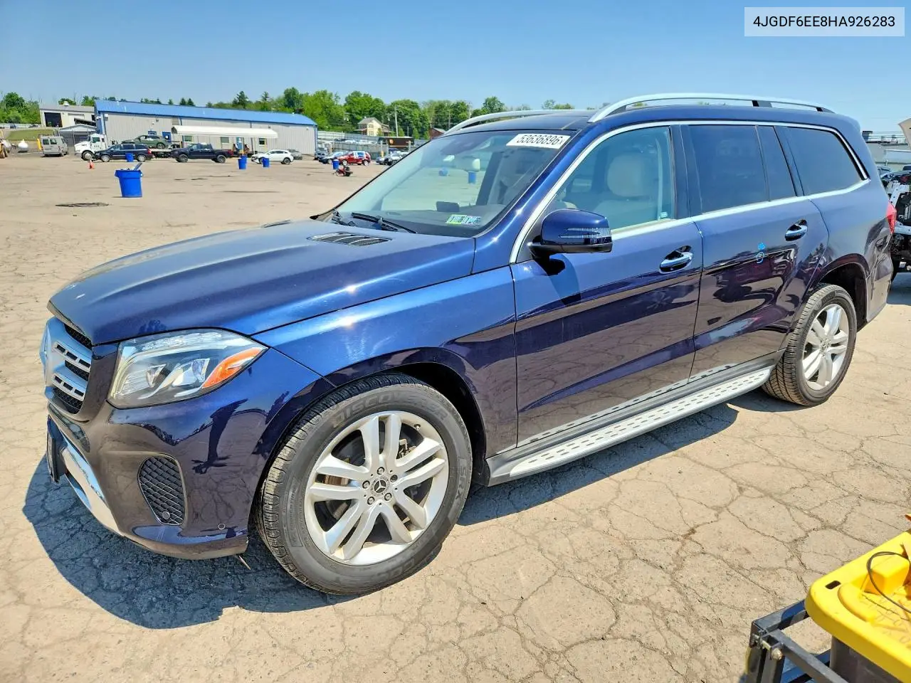 2017 Mercedes-Benz Gls 450 4Matic VIN: 4JGDF6EE8HA926283 Lot: 53636896