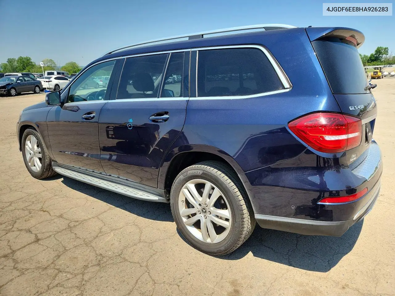 2017 Mercedes-Benz Gls 450 4Matic VIN: 4JGDF6EE8HA926283 Lot: 53636896