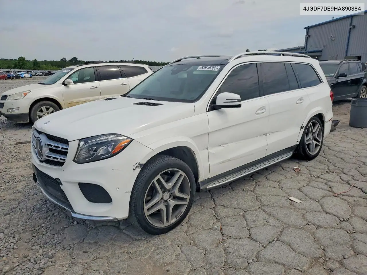 2017 Mercedes-Benz Gls 550 4Matic VIN: 4JGDF7DE9HA890384 Lot: 53915266