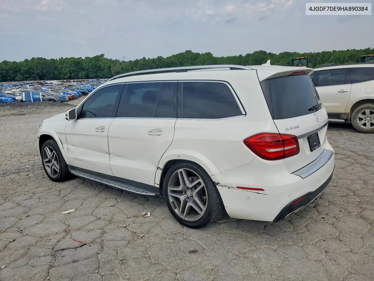 2017 Mercedes-Benz Gls 550 4Matic VIN: 4JGDF7DE9HA890384 Lot: 53915266