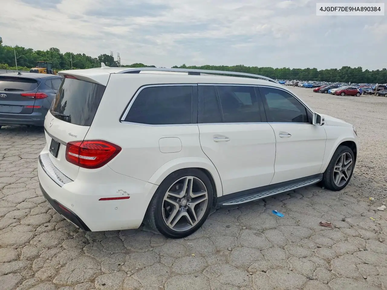 2017 Mercedes-Benz Gls 550 4Matic VIN: 4JGDF7DE9HA890384 Lot: 53915266