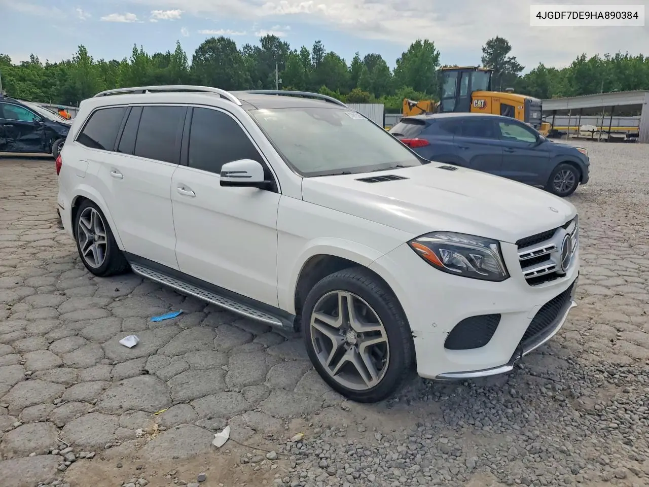 2017 Mercedes-Benz Gls 550 4Matic VIN: 4JGDF7DE9HA890384 Lot: 53915266
