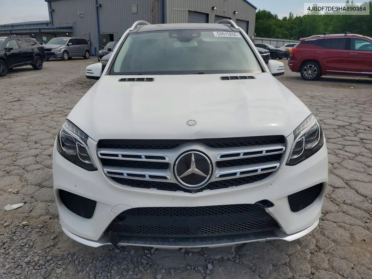 2017 Mercedes-Benz Gls 550 4Matic VIN: 4JGDF7DE9HA890384 Lot: 53915266
