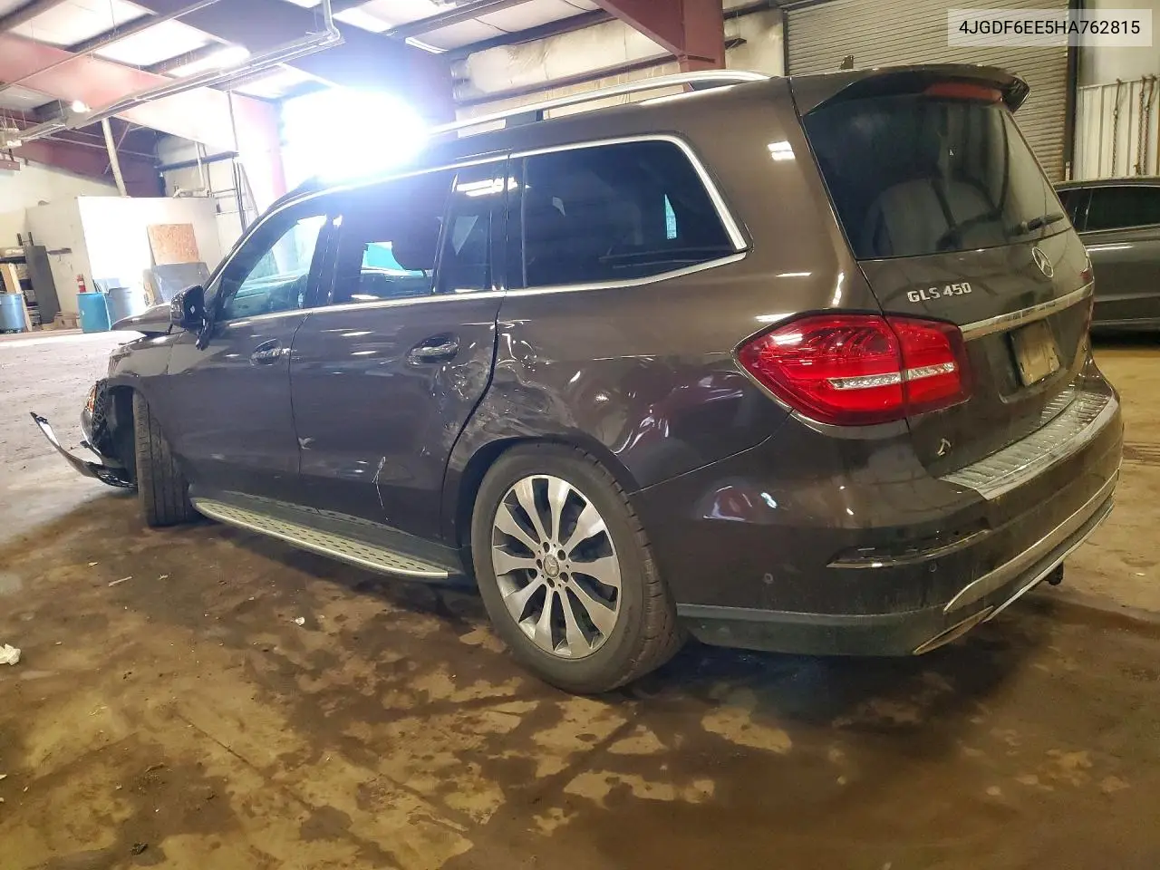 2017 Mercedes-Benz Gls 450 4Matic VIN: 4JGDF6EE5HA762815 Lot: 54231776