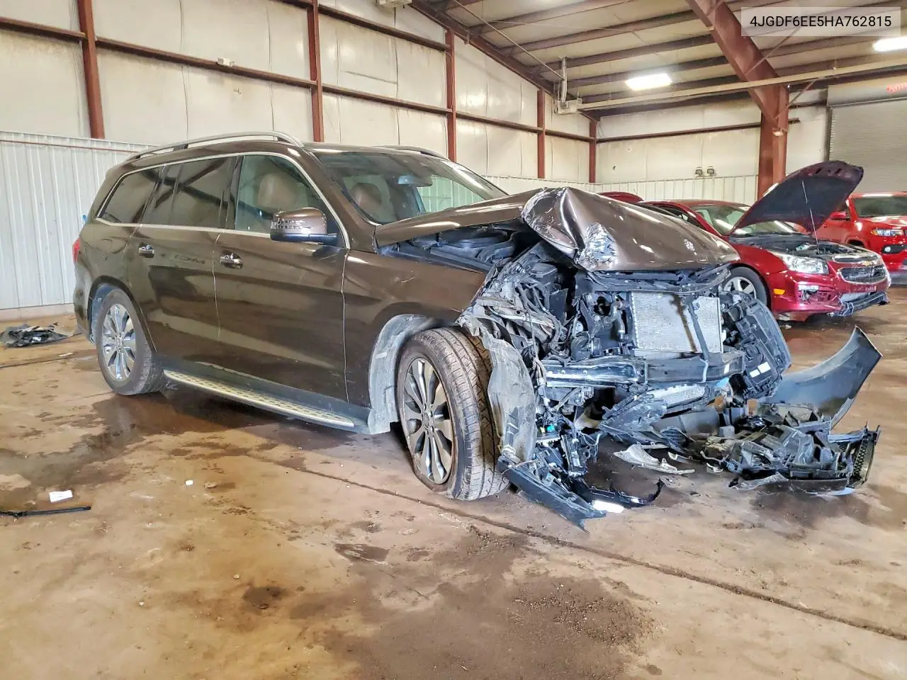 2017 Mercedes-Benz Gls 450 4Matic VIN: 4JGDF6EE5HA762815 Lot: 54231776