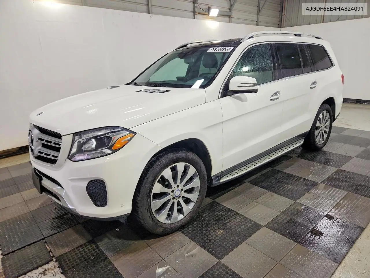 2017 Mercedes-Benz Gls 450 4Matic VIN: 4JGDF6EE4HA824091 Lot: 55188726