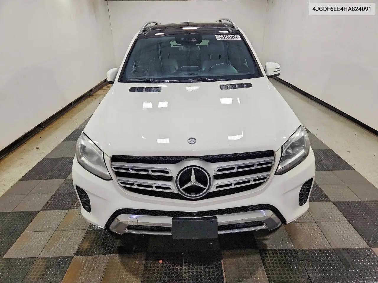 2017 Mercedes-Benz Gls 450 4Matic VIN: 4JGDF6EE4HA824091 Lot: 55188726