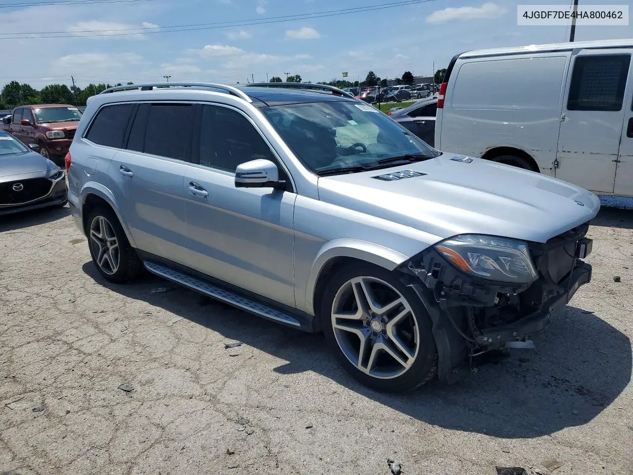 2017 Mercedes-Benz Gls 550 4Matic VIN: 4JGDF7DE4HA800462 Lot: 55272606