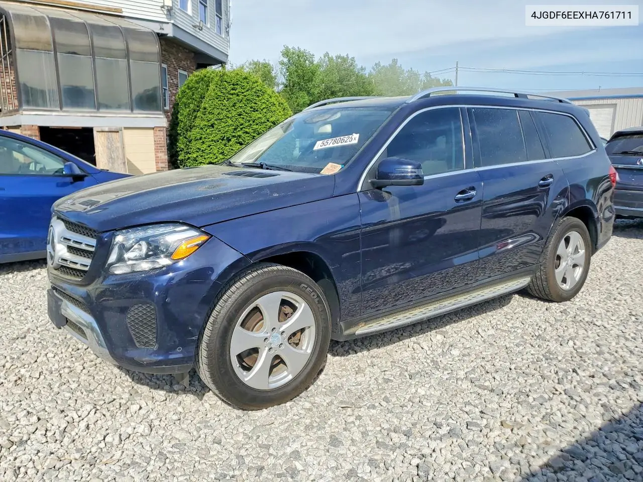 2017 Mercedes-Benz Gls 450 4Matic VIN: 4JGDF6EEXHA761711 Lot: 55780626