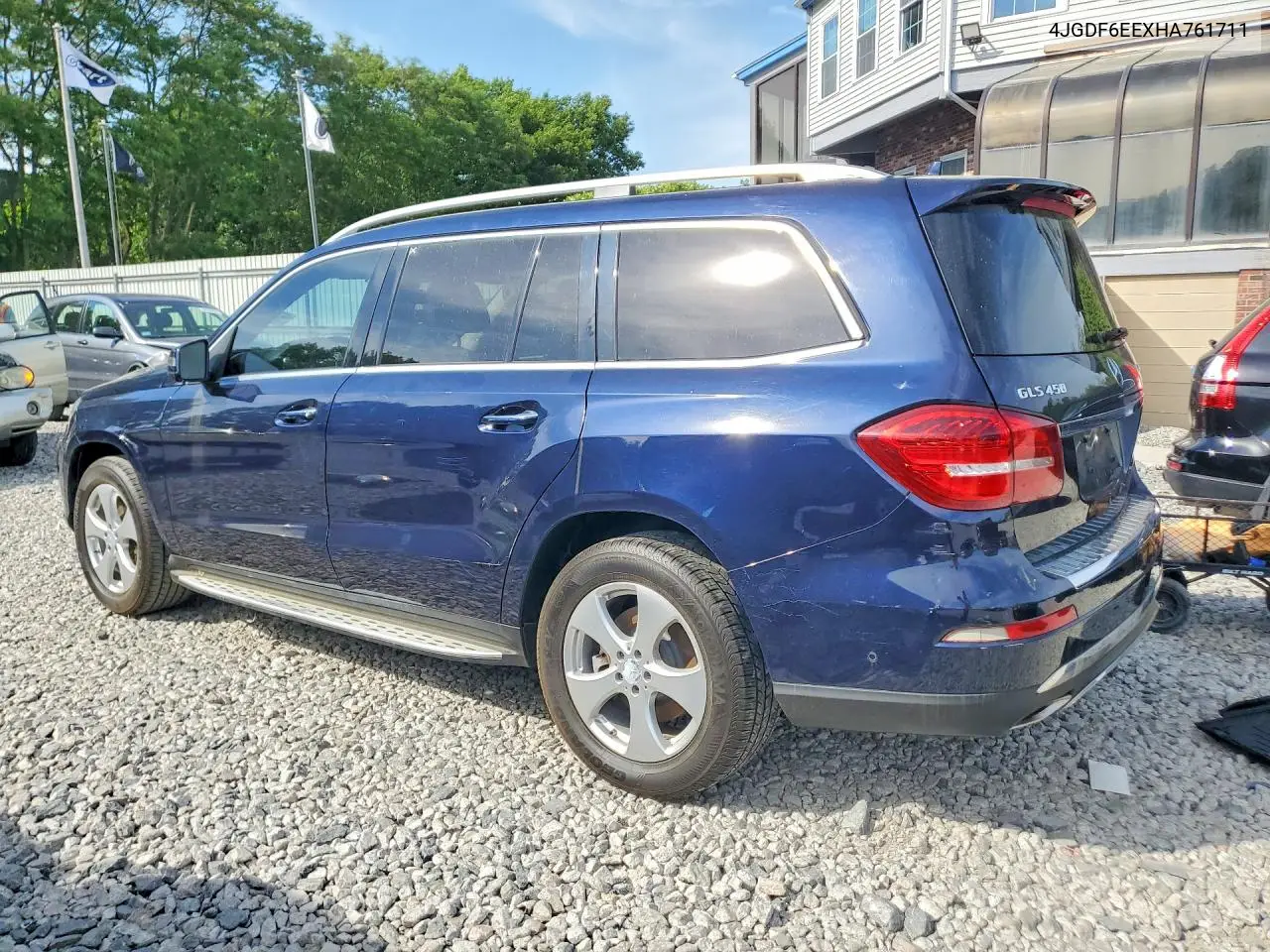 2017 Mercedes-Benz Gls 450 4Matic VIN: 4JGDF6EEXHA761711 Lot: 55780626