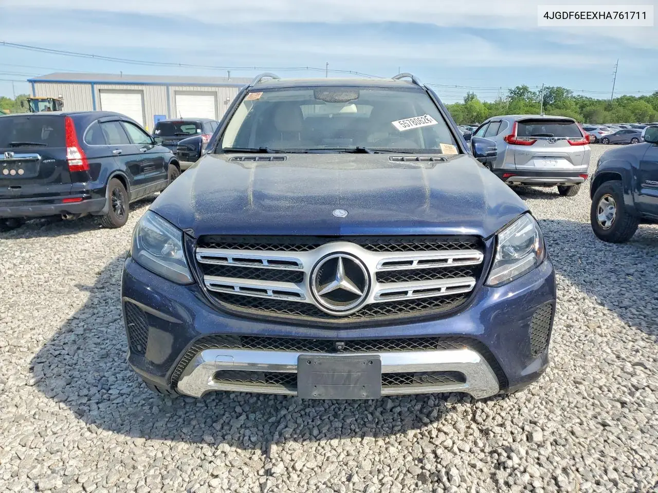 2017 Mercedes-Benz Gls 450 4Matic VIN: 4JGDF6EEXHA761711 Lot: 55780626