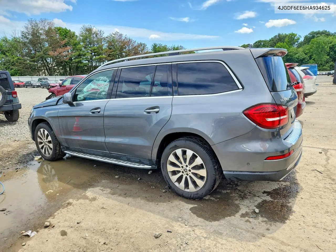 2017 Mercedes-Benz Gls 450 4Matic VIN: 4JGDF6EE6HA934625 Lot: 55917376