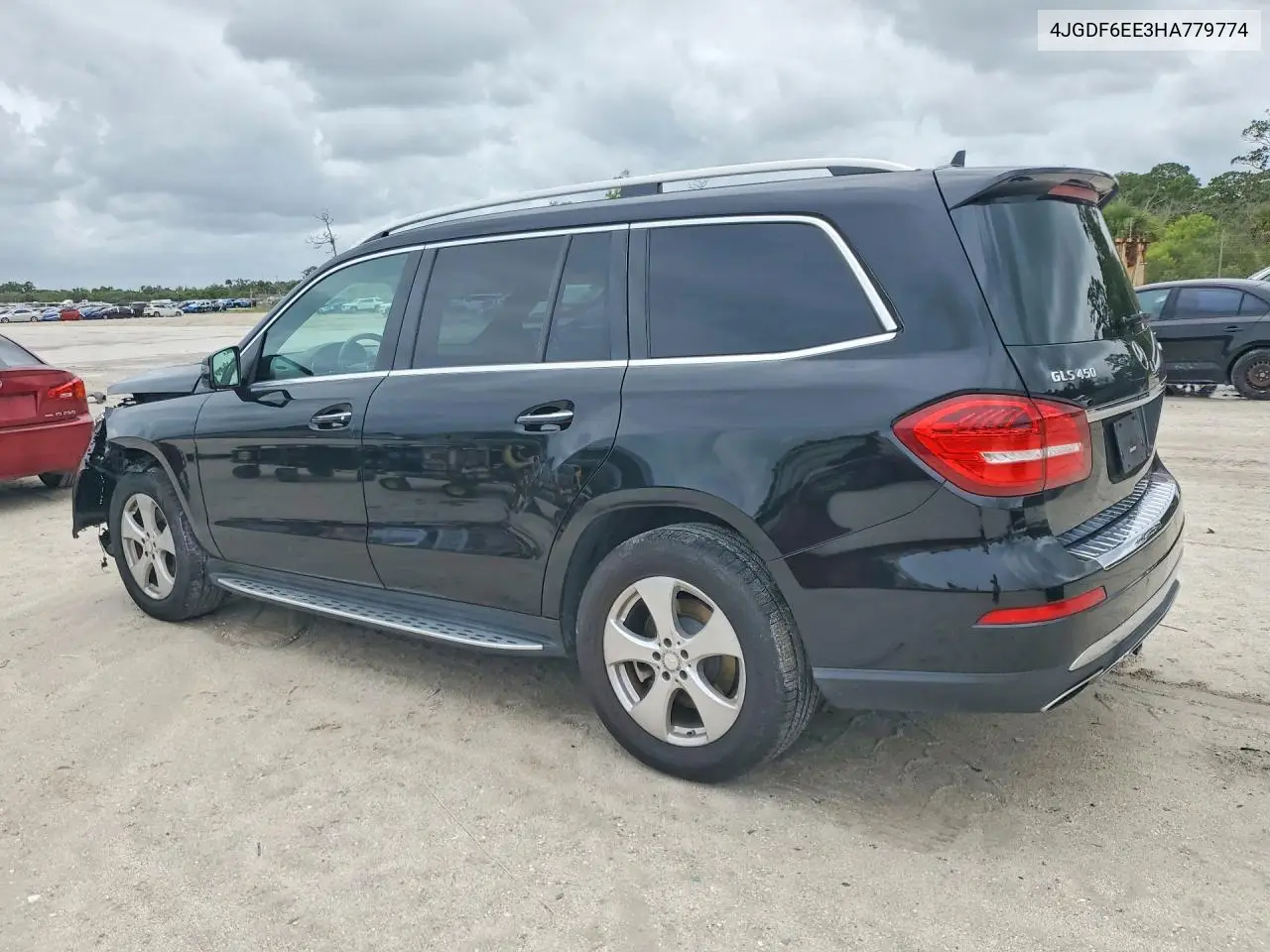 2017 Mercedes-Benz Gls 450 4Matic VIN: 4JGDF6EE3HA779774 Lot: 55953686