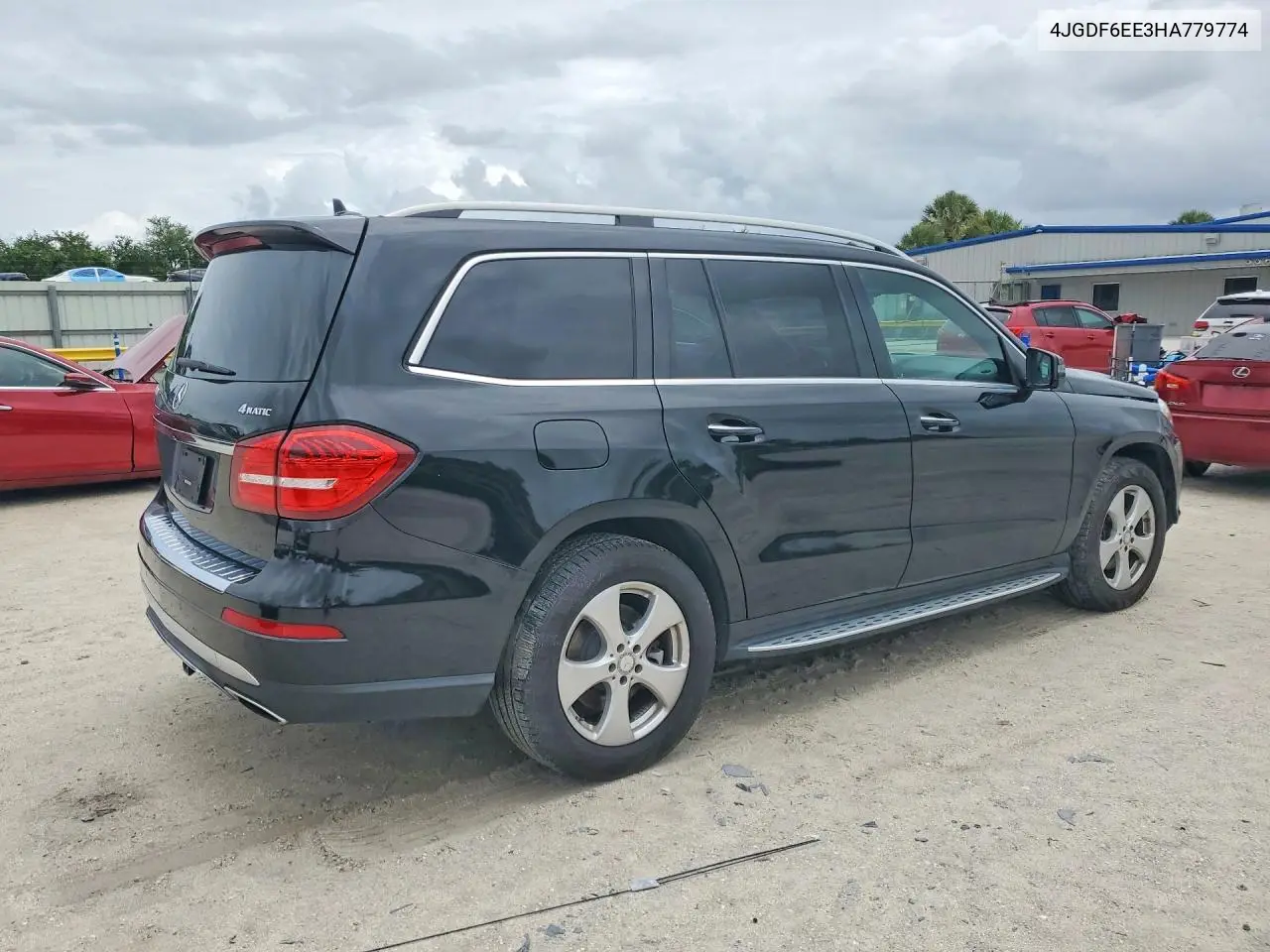 2017 Mercedes-Benz Gls 450 4Matic VIN: 4JGDF6EE3HA779774 Lot: 55953686