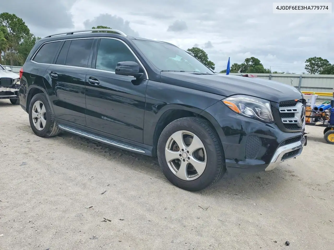 2017 Mercedes-Benz Gls 450 4Matic VIN: 4JGDF6EE3HA779774 Lot: 55953686