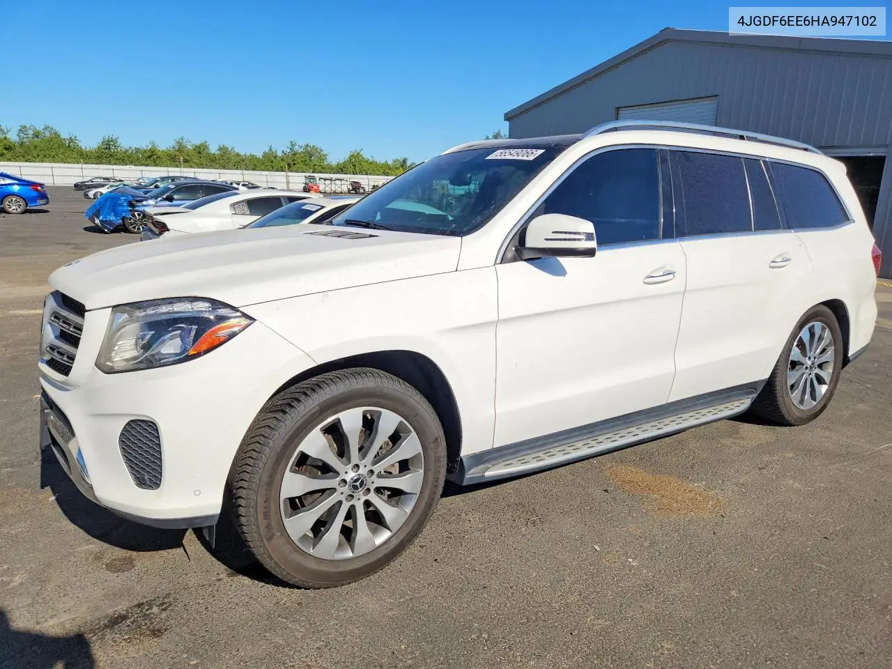 2017 Mercedes-Benz Gls 450 4Matic VIN: 4JGDF6EE6HA947102 Lot: 56549066