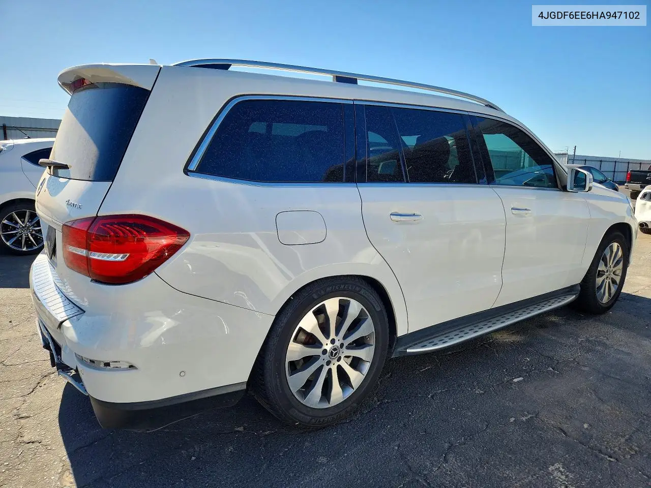 2017 Mercedes-Benz Gls 450 4Matic VIN: 4JGDF6EE6HA947102 Lot: 56549066