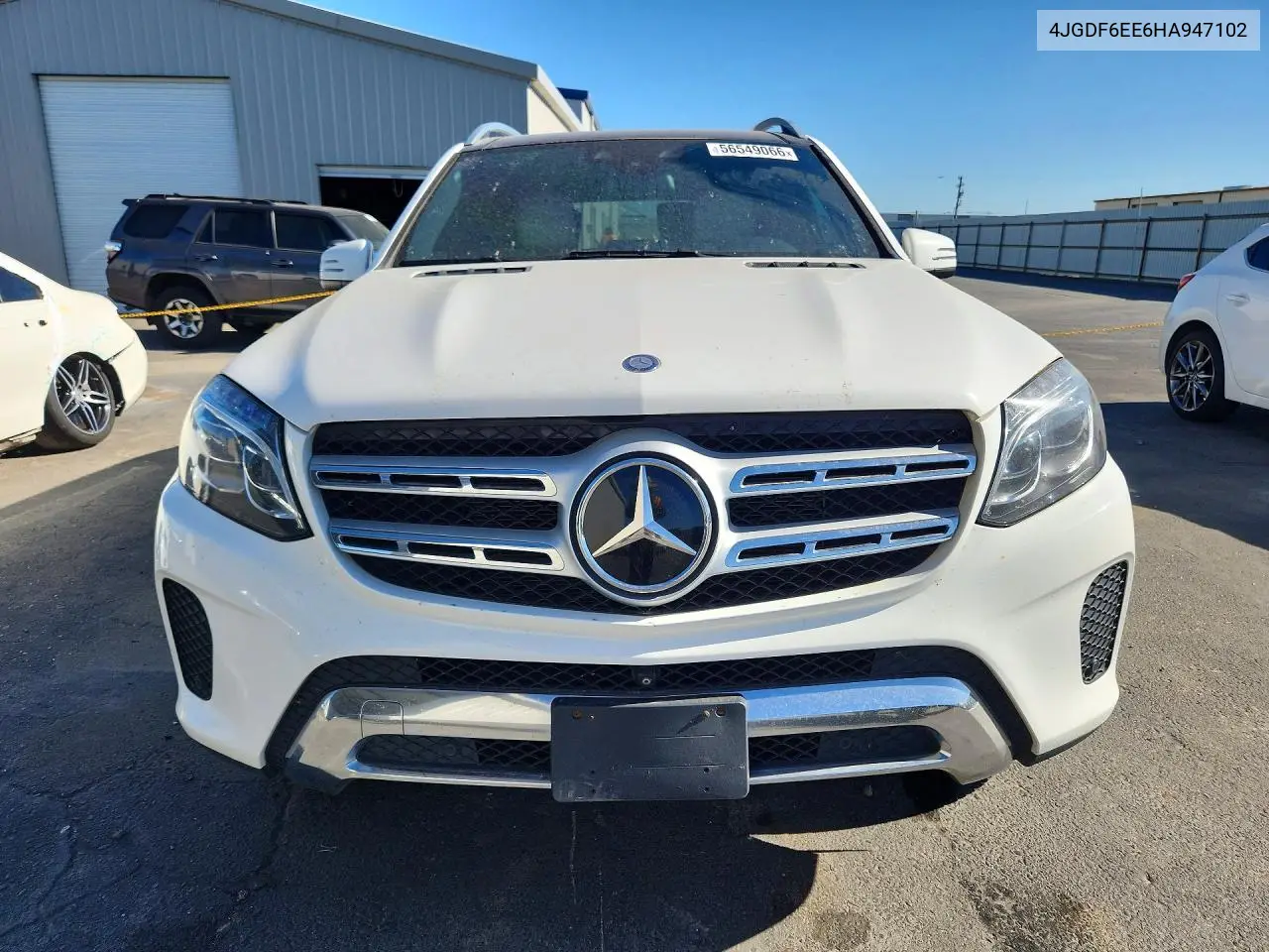 2017 Mercedes-Benz Gls 450 4Matic VIN: 4JGDF6EE6HA947102 Lot: 56549066