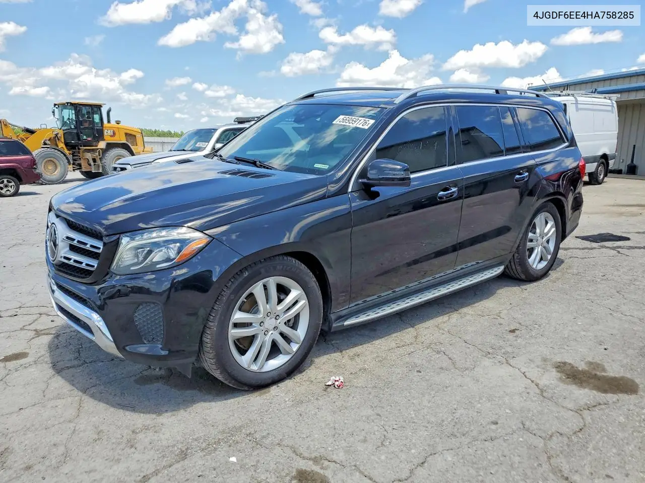 2017 Mercedes-Benz Gls 450 4Matic VIN: 4JGDF6EE4HA758285 Lot: 56959176