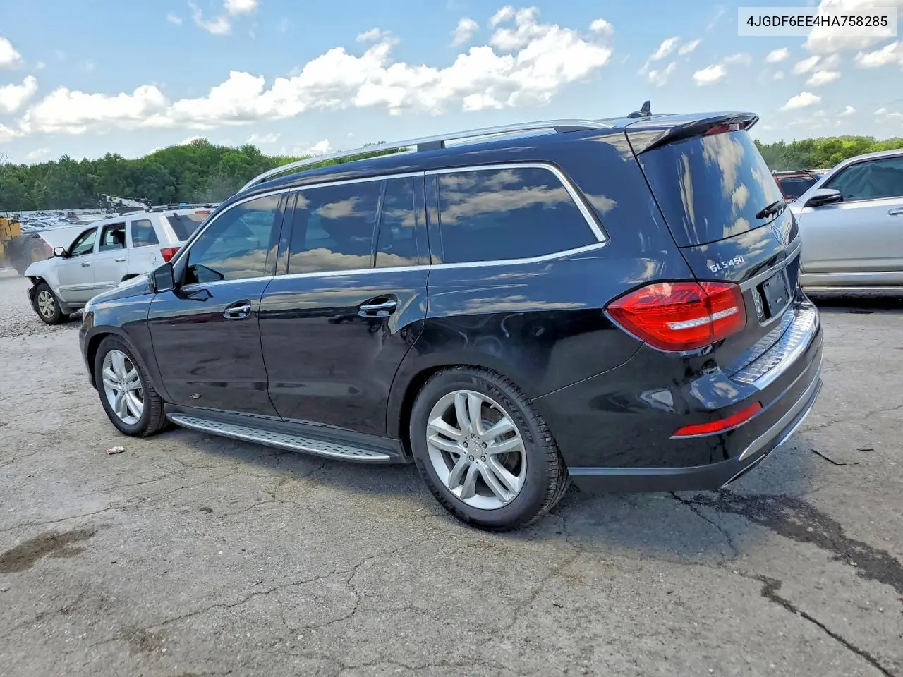 2017 Mercedes-Benz Gls 450 4Matic VIN: 4JGDF6EE4HA758285 Lot: 56959176