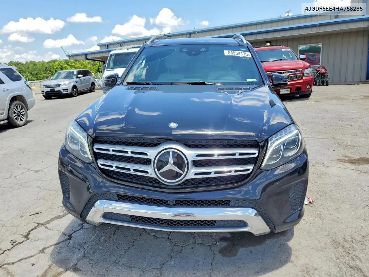 2017 Mercedes-Benz Gls 450 4Matic VIN: 4JGDF6EE4HA758285 Lot: 56959176