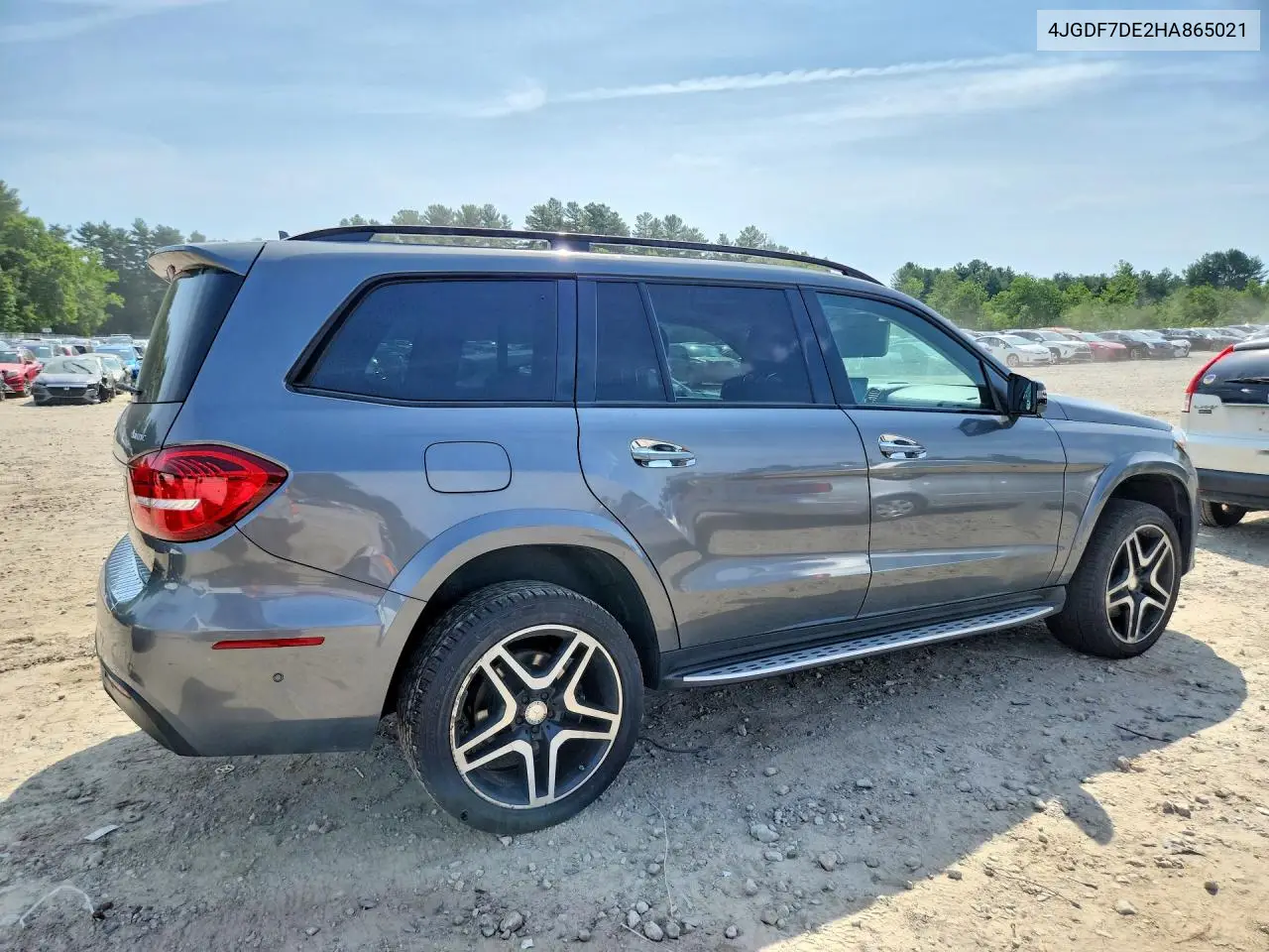 2017 Mercedes-Benz Gls 550 4Matic VIN: 4JGDF7DE2HA865021 Lot: 57003926