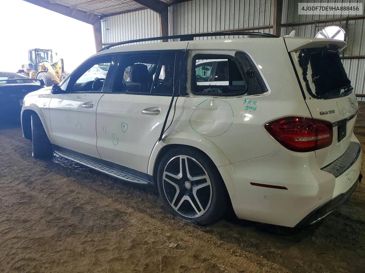 2017 Mercedes-Benz Gls 550 4Matic VIN: 4JGDF7DE9HA888456 Lot: 57250646