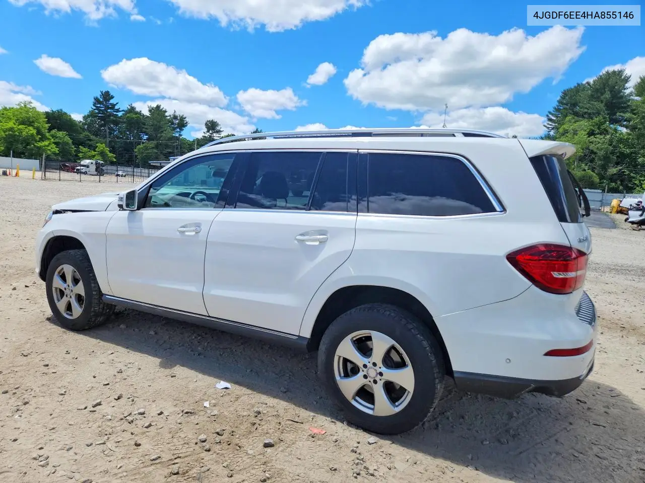 2017 Mercedes-Benz Gls 450 4Matic VIN: 4JGDF6EE4HA855146 Lot: 57456216