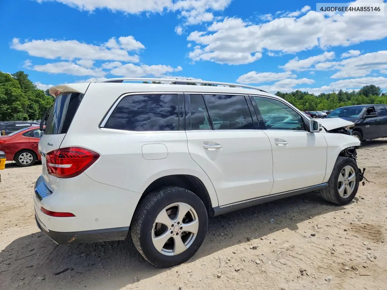 2017 Mercedes-Benz Gls 450 4Matic VIN: 4JGDF6EE4HA855146 Lot: 57456216