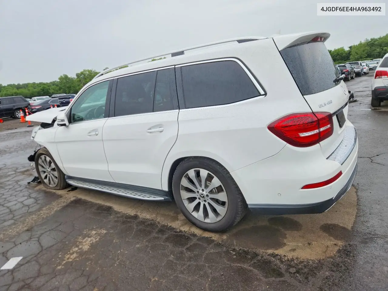 2017 Mercedes-Benz Gls 450 4Matic VIN: 4JGDF6EE4HA963492 Lot: 57611756