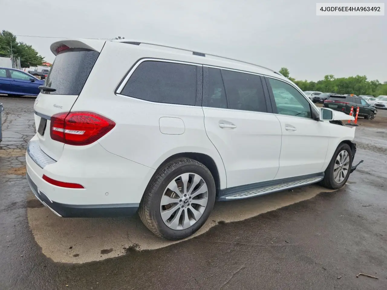 2017 Mercedes-Benz Gls 450 4Matic VIN: 4JGDF6EE4HA963492 Lot: 57611756