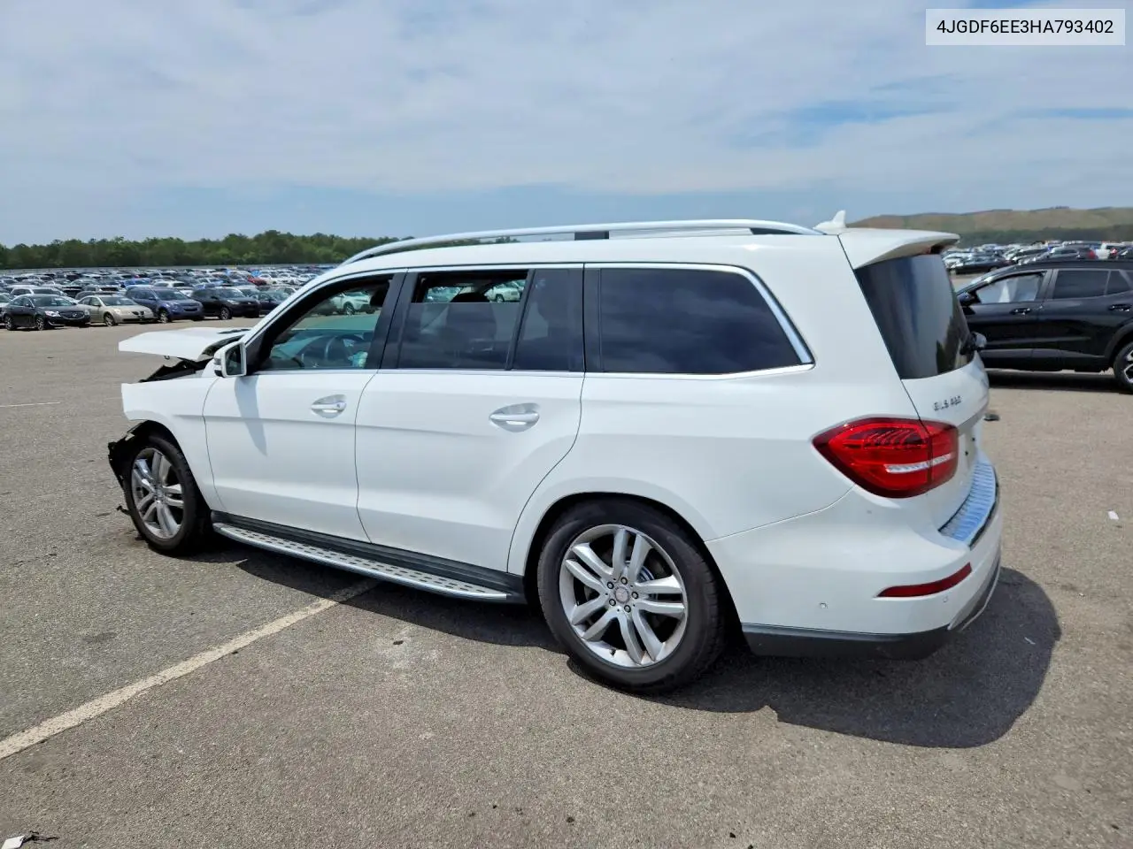 2017 Mercedes-Benz Gls 450 4Matic VIN: 4JGDF6EE3HA793402 Lot: 57625916