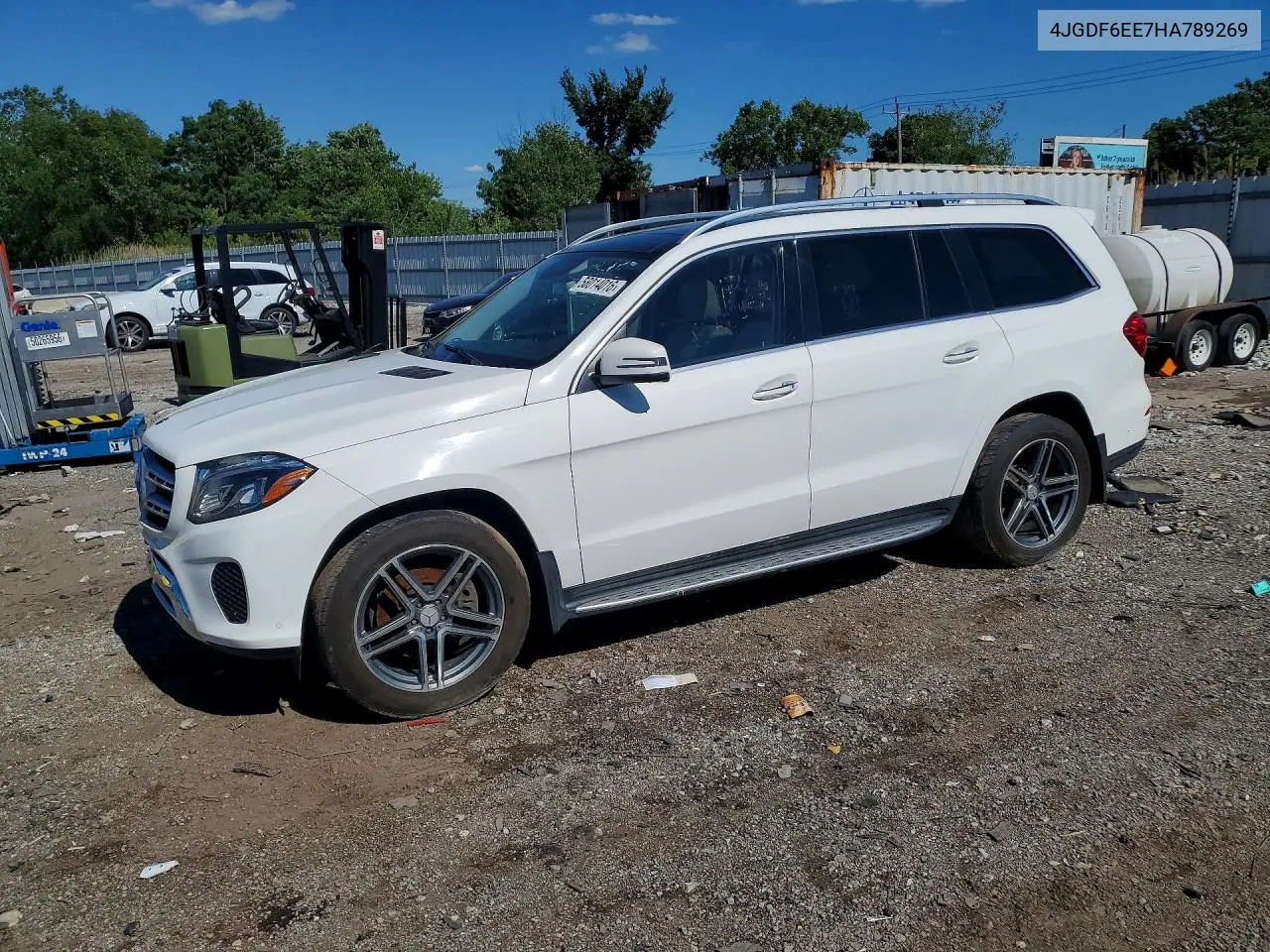 2017 Mercedes-Benz Gls 450 4Matic VIN: 4JGDF6EE7HA789269 Lot: 58014016
