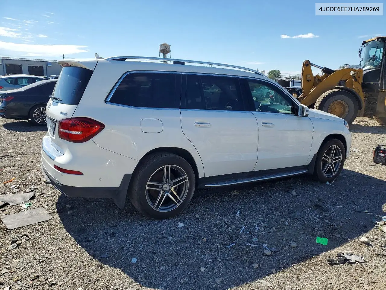 2017 Mercedes-Benz Gls 450 4Matic VIN: 4JGDF6EE7HA789269 Lot: 58014016
