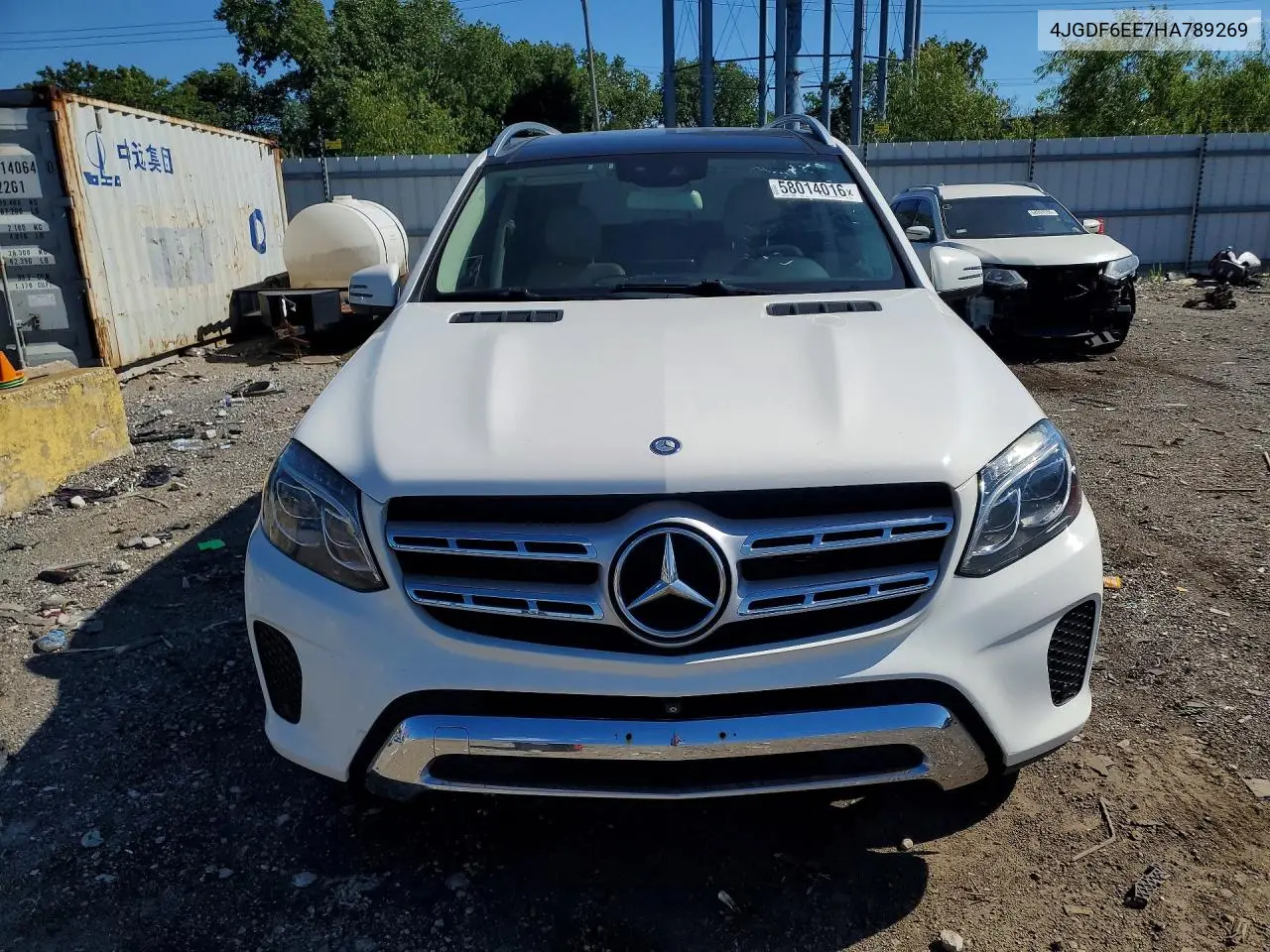 2017 Mercedes-Benz Gls 450 4Matic VIN: 4JGDF6EE7HA789269 Lot: 58014016