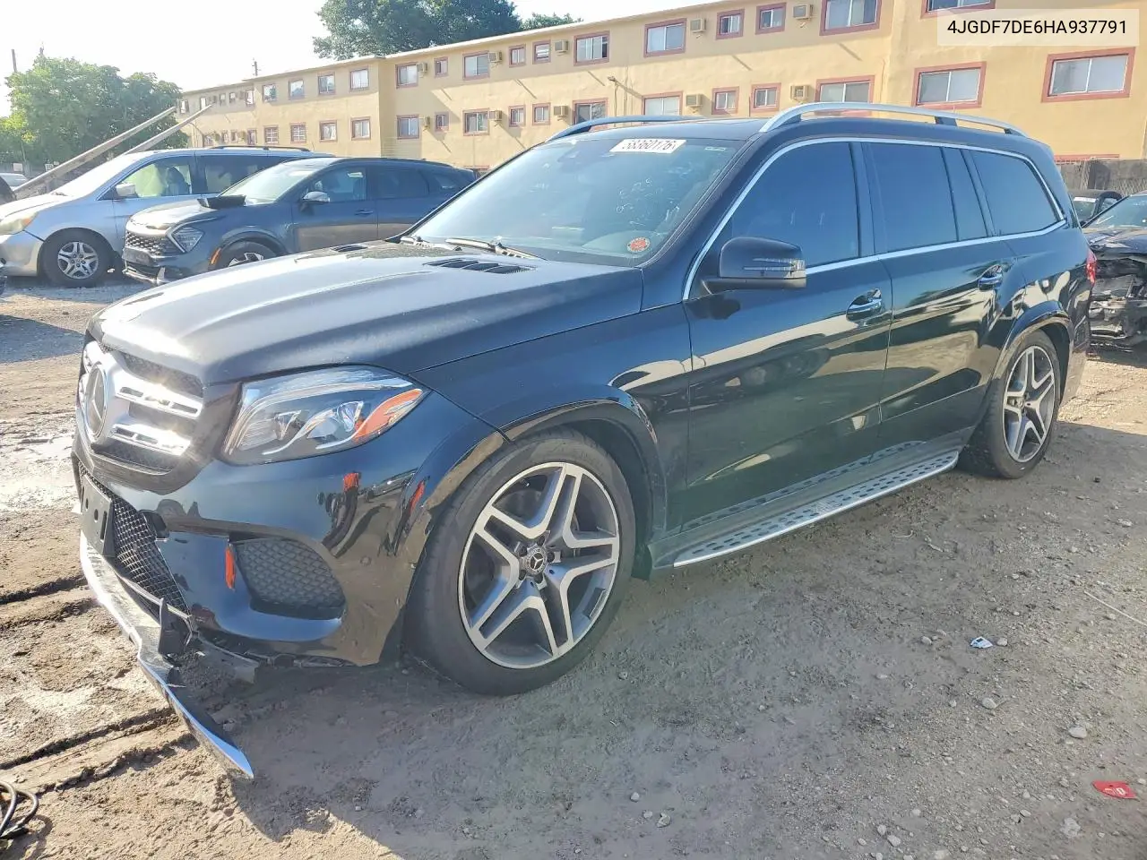 2017 Mercedes-Benz Gls 550 4Matic VIN: 4JGDF7DE6HA937791 Lot: 58360176