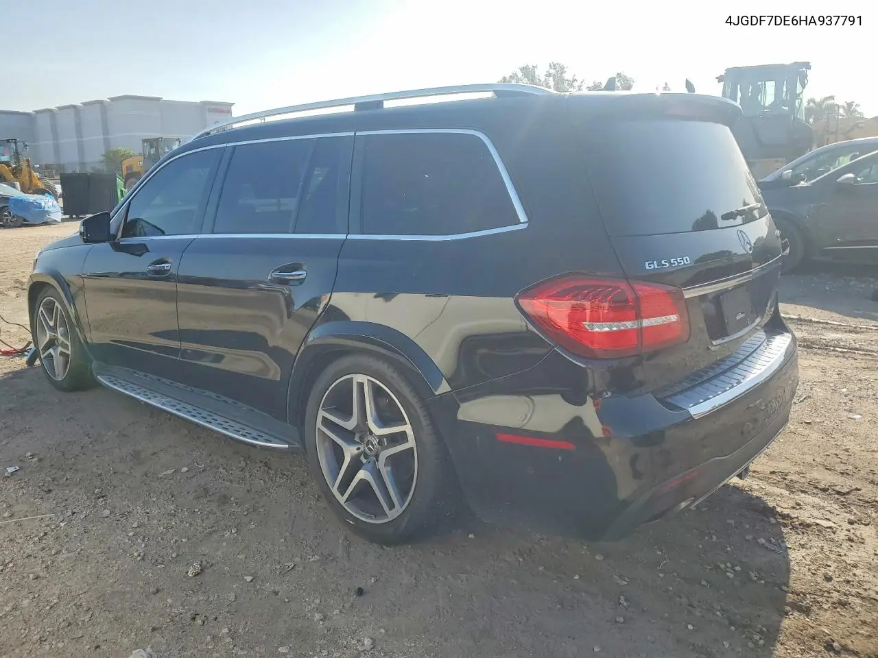 2017 Mercedes-Benz Gls 550 4Matic VIN: 4JGDF7DE6HA937791 Lot: 58360176