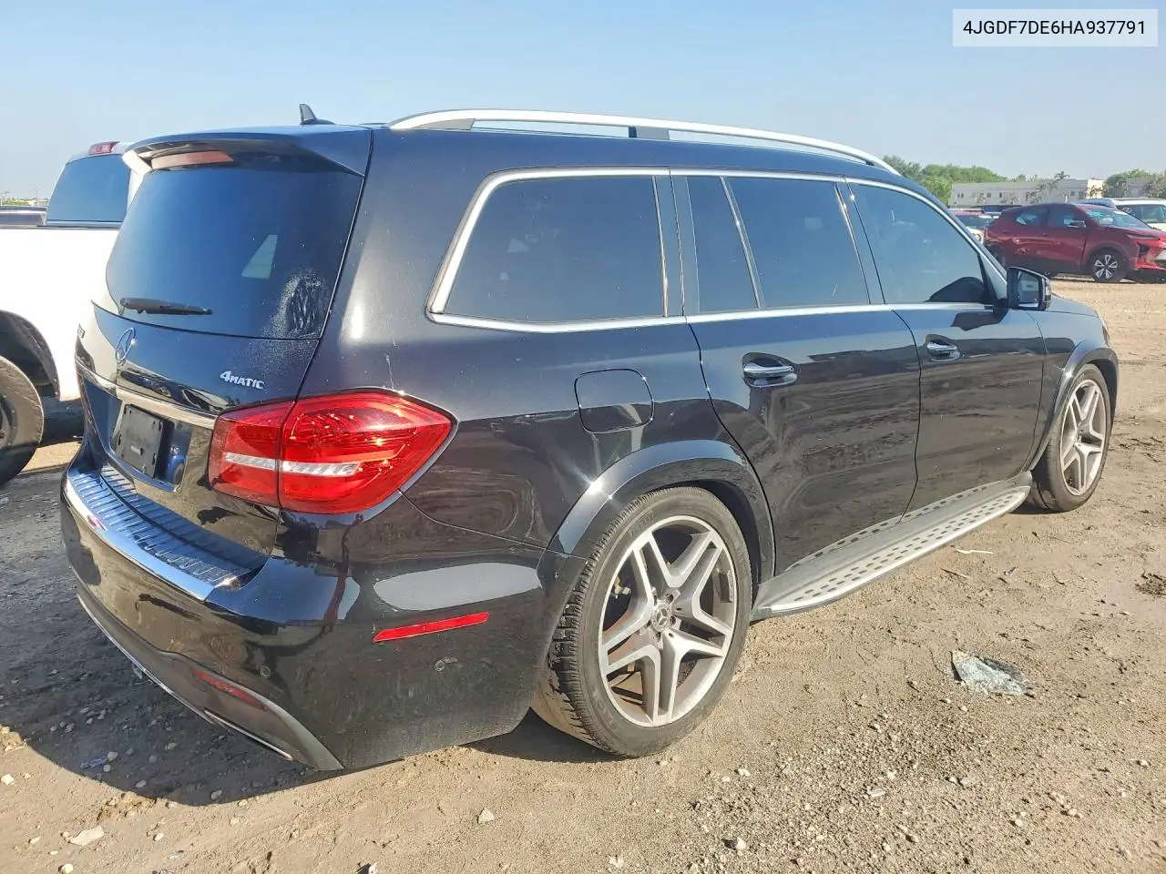 2017 Mercedes-Benz Gls 550 4Matic VIN: 4JGDF7DE6HA937791 Lot: 58360176