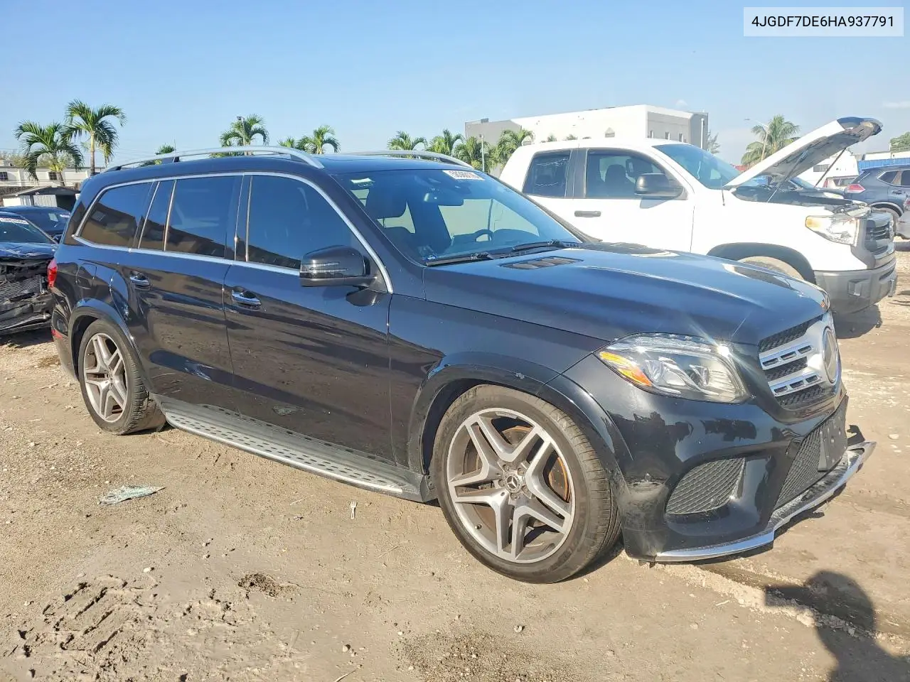2017 Mercedes-Benz Gls 550 4Matic VIN: 4JGDF7DE6HA937791 Lot: 58360176