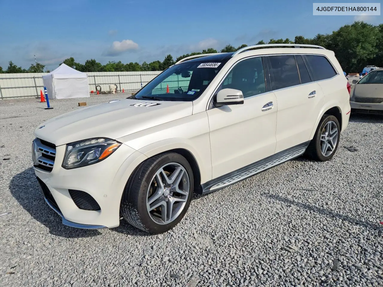 2017 Mercedes-Benz Gls 550 4Matic VIN: 4JGDF7DE1HA800144 Lot: 58544656